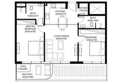 2 bedroom apartment